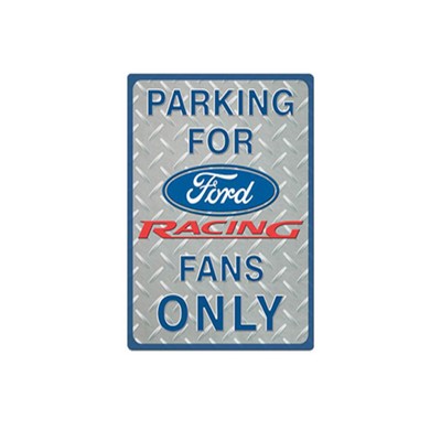 Tin Tacker Sign - Parking Sign