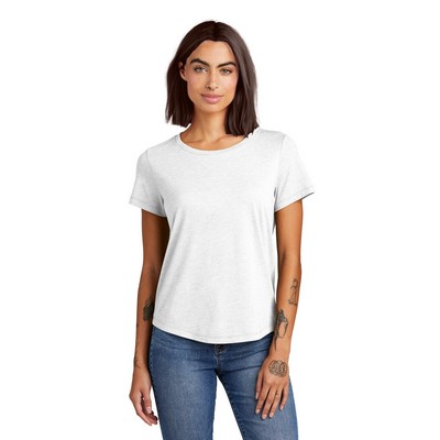 Allmade® Women's Relaxed Tri-Blend Scoop Neck Tee