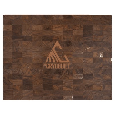 16" x 13" x 1 3/8" Walnut Butcherblock Cutting Board