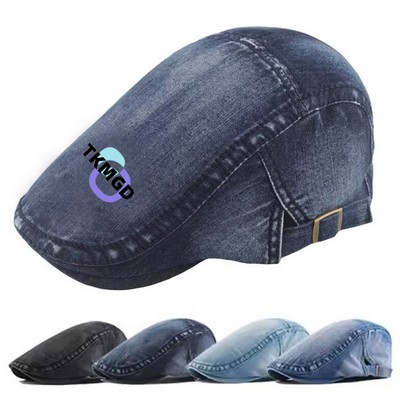 Washing Cotton Newsboy Caps