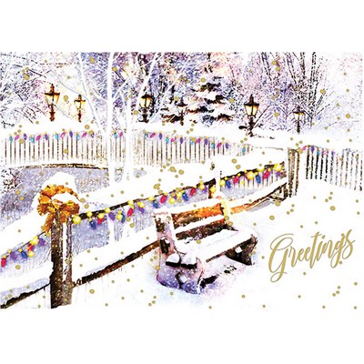 Benched for the Winter