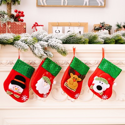 Christmas Stocking Non-Woven Decorations