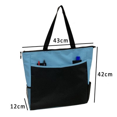 600D Nursing Polyester Tote Bags