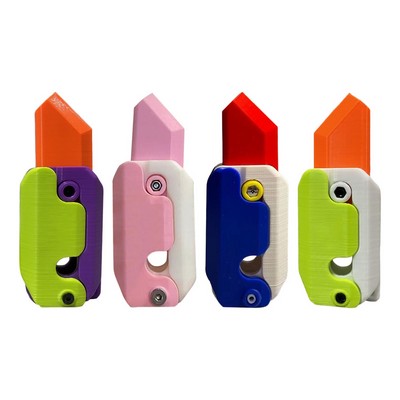 2023 New Fidget Toys 3D Printing Fidget Toys Knife