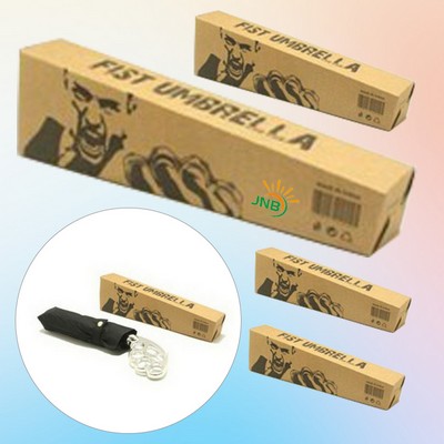 Compact Rain Shield with Sculpted Handle