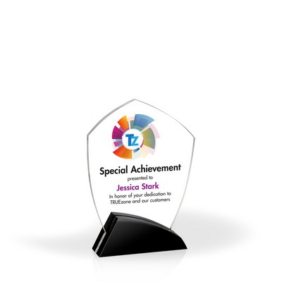 Laurel Shield Acrylic Award, 5x7