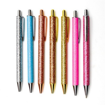 Glitter Ballpoint Metal Pen