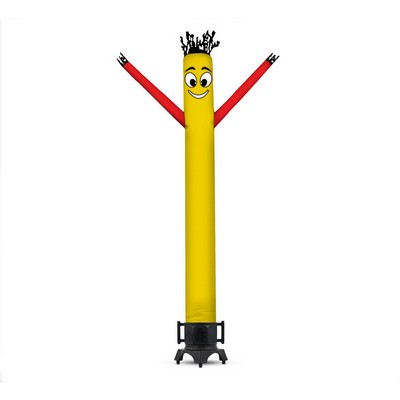 Yellow with Red Arms Inflatable Tube Man Package