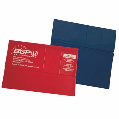 6 7/8" x 10" Car Warranty Holder