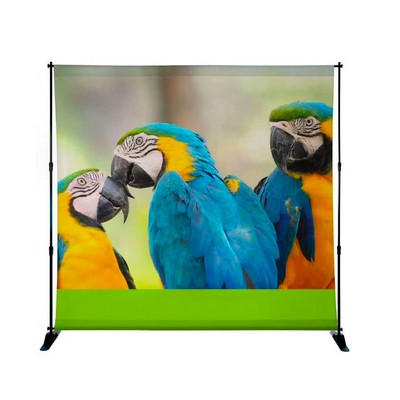 Single Sided 8' x 8' Standard Telescoping Banner Stand