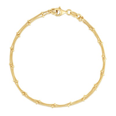 Jilco Inc. Double Saturn Chain Bracelet