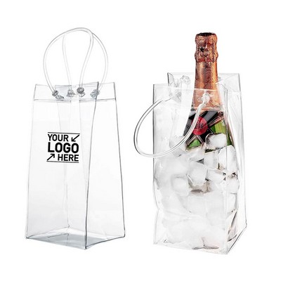 Pvc Wine Tote Bag