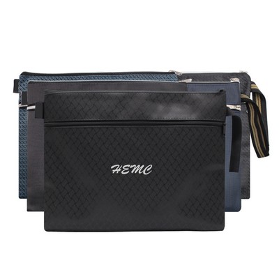Office A4 Zipper File Bag Waterproof