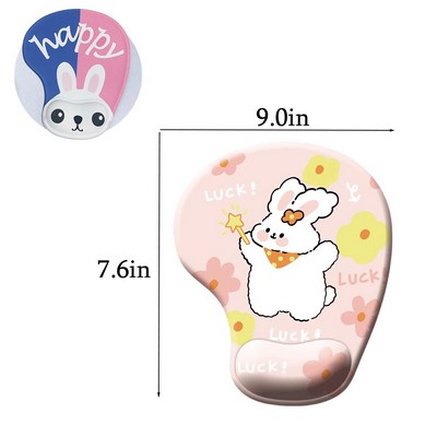 Eco-Friendly Adjustable Wrist Rest Mouse Pad