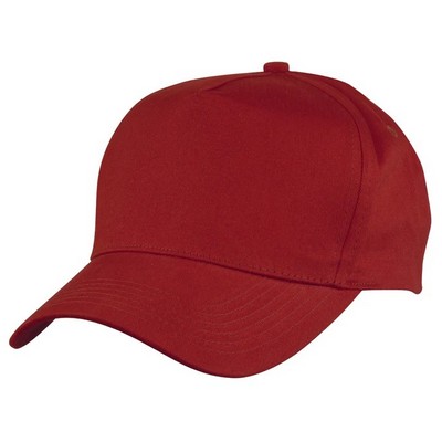 Nissun 5 Panel Lightweight Brushed Cotton Cap