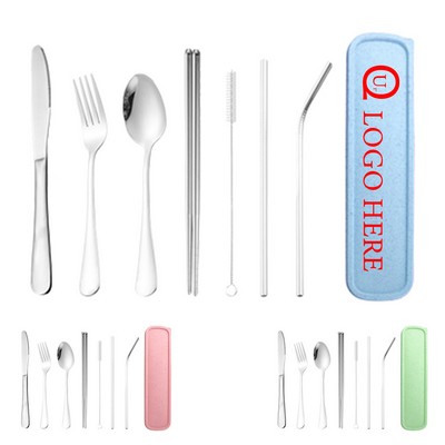 Reusable Travel Camping Utensil Set