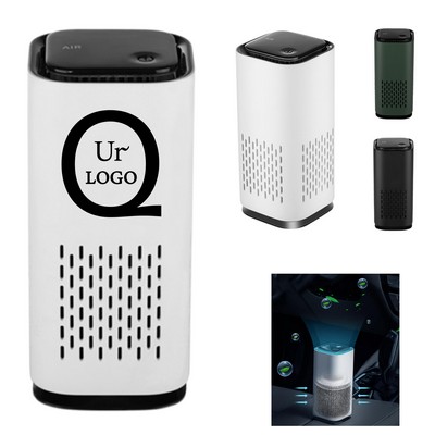 2.36 x 2.36 x 5.18" Mini Anion Air Purifier