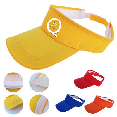 Polyester Baseball Cap Visor