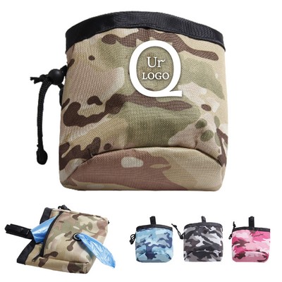 Dog Treat Training Pouch w/ Zipper Pocket