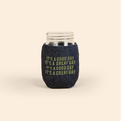 Jar Kaddy Denim Insulator