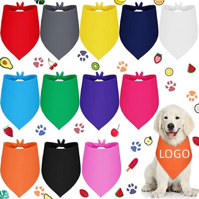 17" Polyester Sublimation Pet Bandana