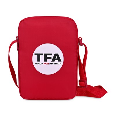 Arlo Recycled rPET Mini Crossbody - Red