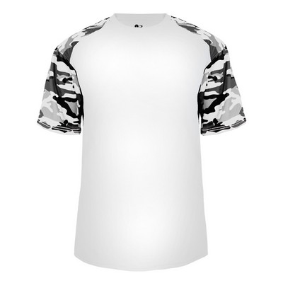 Badger Sport Camo Youth Sport Tee