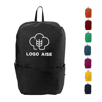 Cute Solid Color Student Backpack