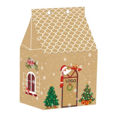 Christmas Gingerbread House Candy Box