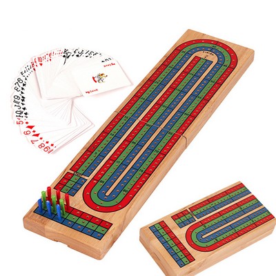 Wooden Cribbage Board