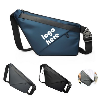 Multi-Layer Casual Waterproof Portable Crossbody Chest Bag