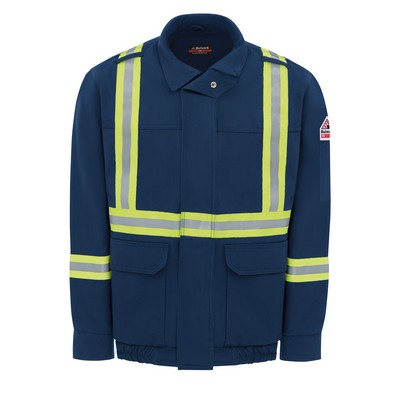 Bulwark® Men's Lined Bomber Jacket with Reflective Trim