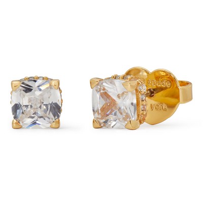 kate spade new york Little Luxuries Boxed Studs - Clear/Gold