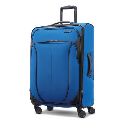 American Tourister 4 Kix 2.0 24" Softside Spinner Classic Blue Luggage