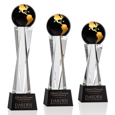 Havant Globe Award - Black/Gold