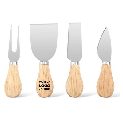 4 PCS Cheese Knives Set