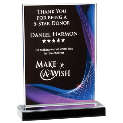 Celebration Acrylic Award, 7" W x 11" H