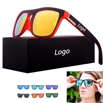 Sports Polarized Sunglasses with Multiple Lens Colors