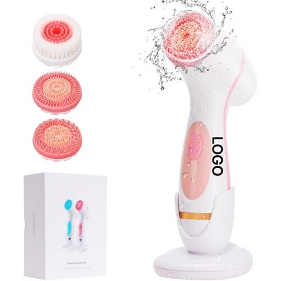 Waterproof Rechargeable Face Brushes for Dry Oily Sensitive Skin