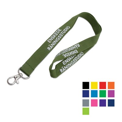 Exhibition Polyester Lanyard w/ Lobster Claw