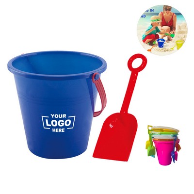 Kids Beach Sand Bucket and Shovel Set