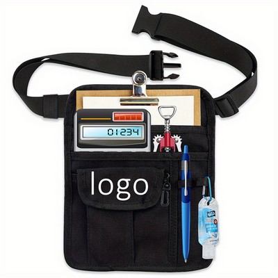 Utility Restaurant Working Accessories Bag w/Adjustable Belt