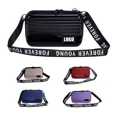 Mini Suitcase Purses Waterproof Crossbody Shoulder Bag