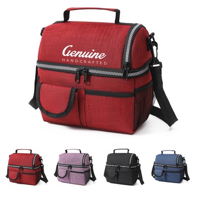 Insulated Zip Tote Bag