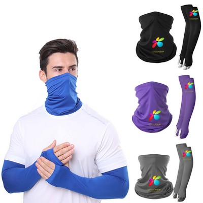 Sunscreen Face Mask Cooling Sleeves Set