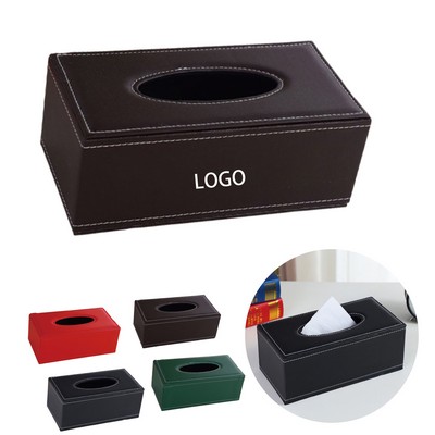 Leather & PU Tissue Box