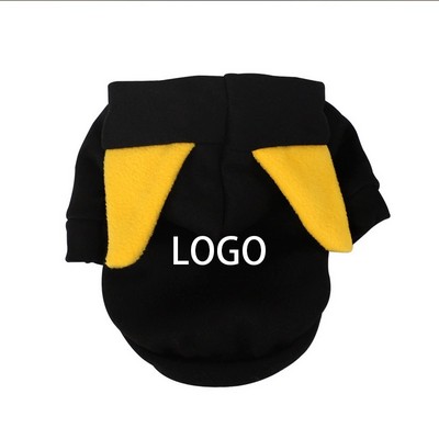 Stylish Canine Hoodie - Trendy Outdoor Dog Sweater for Casual Strolls