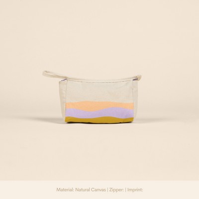 Natural Canvas Small Jetsetter Pouch