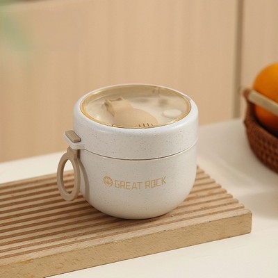 Wheat Straw Portable Soup Cup 20 oz.