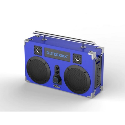 Bumpboxx Bluetooth Boombox Ultra Plus Blue